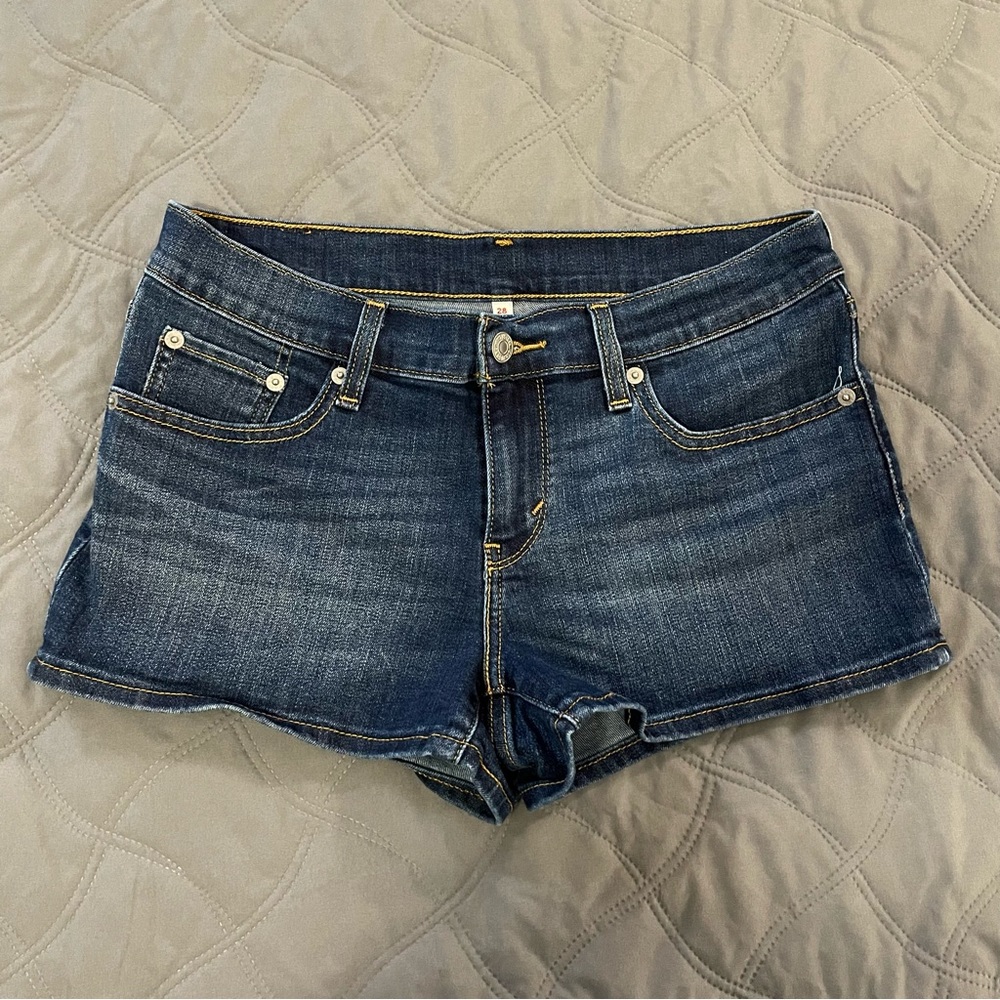 Levi’s Denim Shorts (Blue, Size 28)
